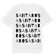 Santa Rosa ordlek t-shirt