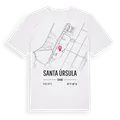 Santa Úrsula karta t-shirt