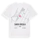 Santa Úrsula karta t-shirt