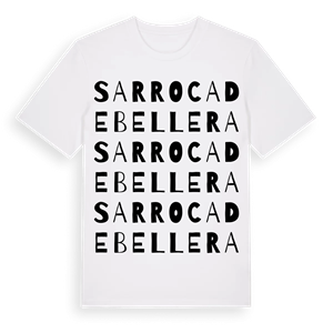 Sarroca de Bellera ordlek t-shirt – ekologisk bomull t-shirt från Pinshirt