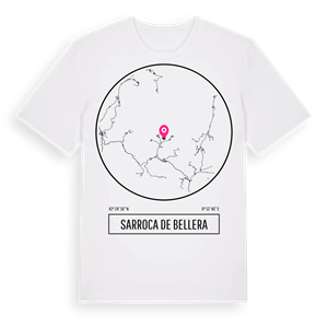 Sarroca de Bellera t-shirt – ekologisk bomull t-shirt från Pinshirt