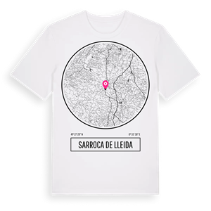 Sarroca de Lleida t-shirt – ekologisk bomull t-shirt från Pinshirt