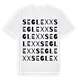 Segle XX ordlek t-shirt
