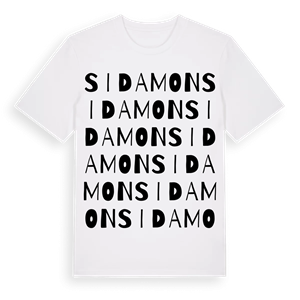 Sidamon ordlek t-shirt – ekologisk bomull t-shirt från Pinshirt