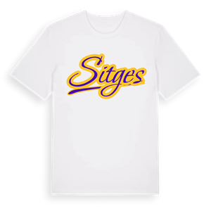 Sitges baseball t-shirt – ekologisk bomull t-shirt från Pinshirt