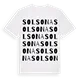 Solsona ordlek t-shirt