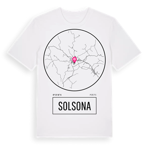 Solsona t-shirt – ekologisk bomull t-shirt från Pinshirt