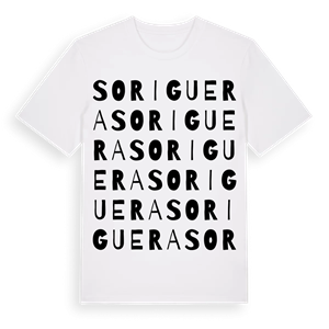 Soriguera ordlek t-shirt – ekologisk bomull t-shirt från Pinshirt