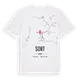 Sort karta t-shirt