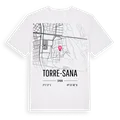 Torre-sana karta t-shirt