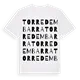 Torredembarra ordlek t-shirt