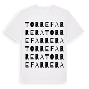 Torrefarrera ordlek t-shirt – ekologisk bomull t-shirt från Pinshirt