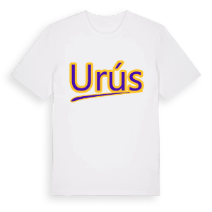 Urús baseball t-shirt – ekologisk bomull t-shirt från Pinshirt