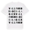 Vallfogona de Balaguer ordlek t-shirt