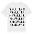 Vallirana ordlek t-shirt
