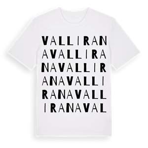 Vallirana ordlek t-shirt – ekologisk bomull t-shirt från Pinshirt