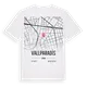 Vallparadís karta t-shirt