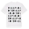 Vallparadís ordlek t-shirt