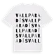 Vallparadís ordlek t-shirt