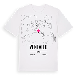 Ventalló karta t-shirt – ekologisk bomull t-shirt från Pinshirt