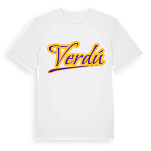 Verdú baseball t-shirt – ekologisk bomull t-shirt från Pinshirt