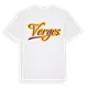 Verges baseball t-shirt