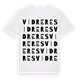 Vidreres ordlek t-shirt