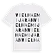 Vielha e Mijaran ordlek t-shirt