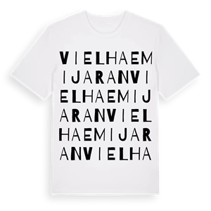 Vielha e Mijaran ordlek t-shirt – ekologisk bomull t-shirt från Pinshirt