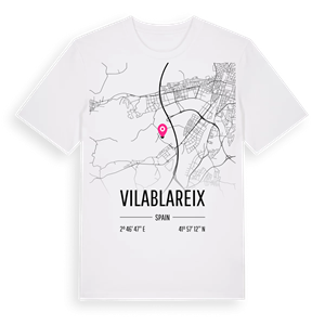 Vilablareix karta t-shirt – ekologisk bomull t-shirt från Pinshirt