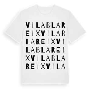Vilablareix ordlek t-shirt – ekologisk bomull t-shirt från Pinshirt