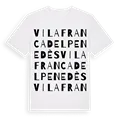 Vilafranca del Penedès ordlek t-shirt