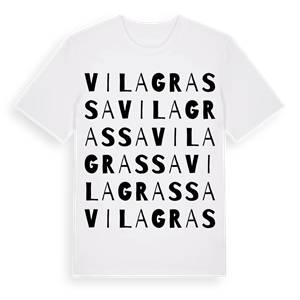 Vilagrassa ordlek t-shirt – ekologisk bomull t-shirt från Pinshirt
