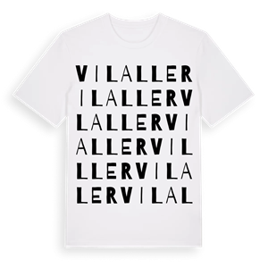 Vilaller ordlek t-shirt – ekologisk bomull t-shirt från Pinshirt