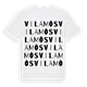 Vilamòs ordlek t-shirt