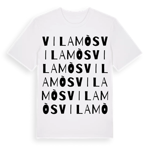 Vilamòs ordlek t-shirt – ekologisk bomull t-shirt från Pinshirt
