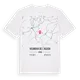 Vilanova de l'Aguda karta t-shirt