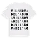 Vilanova de l'Aguda ordlek t-shirt
