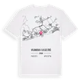 Vilanova i la Geltrú karta t-shirt