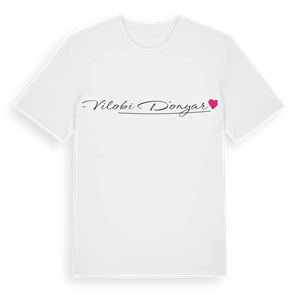 Vilobí d'Onyar hjärta t-shirt – ekologisk bomull t-shirt från Pinshirt