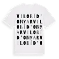 Vilobí d'Onyar ordlek t-shirt