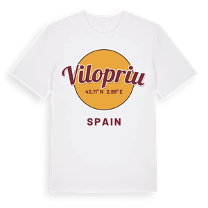 Vilopriu cirkel t-shirt – ekologisk bomull t-shirt från Pinshirt