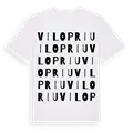 Vilopriu ordlek t-shirt