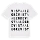 Vista Alegre ordlek t-shirt
