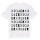 Xúquer ordlek t-shirt