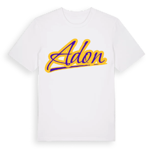 Adon baseball t-shirt – ekologisk bomull t-shirt från Pinshirt
