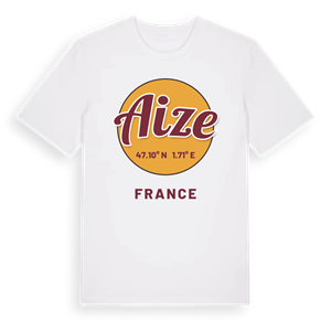 Aize cirkel t-shirt – ekologisk bomull t-shirt från Pinshirt