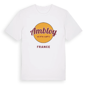 Ambloy cirkel t-shirt – ekologisk bomull t-shirt från Pinshirt