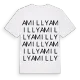 Amilly ordlek t-shirt