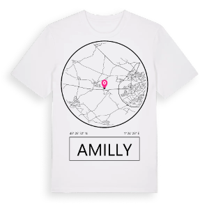 Amilly t-shirt – ekologisk bomull t-shirt från Pinshirt